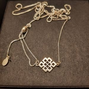 Alex & Ani Wisdom Knot Necklace